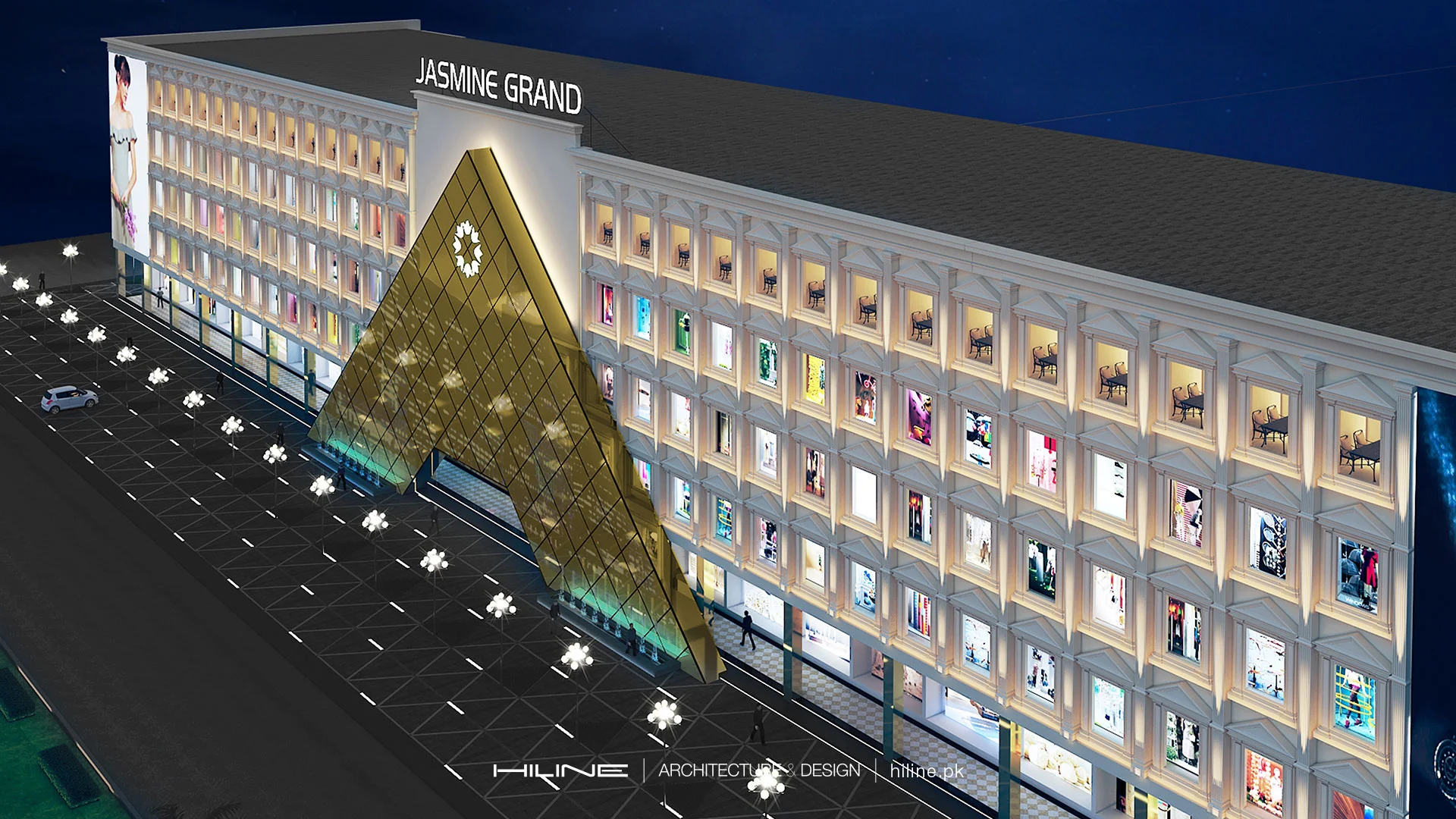 Jasmine-Grand-Mall-by-hiline-architects-interior-designer-3d-visualization-restaurant-commercial-building-design-Lahore-03
