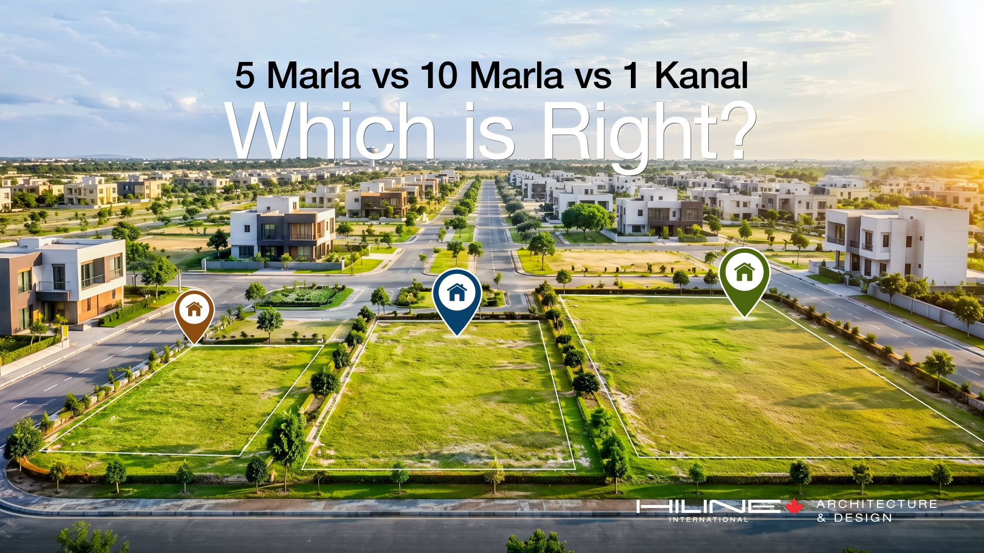 5 Marla vs 10 Marla vs 1 Kanal